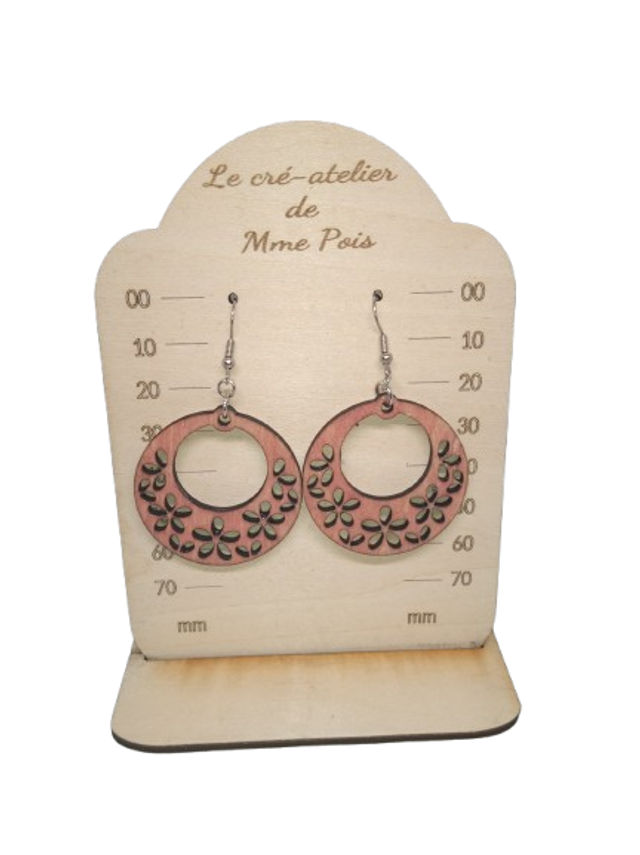 boucle d oreilles Épure Naturelle