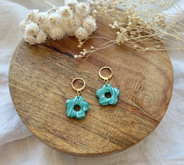 PETITE FLEUR - turquoise