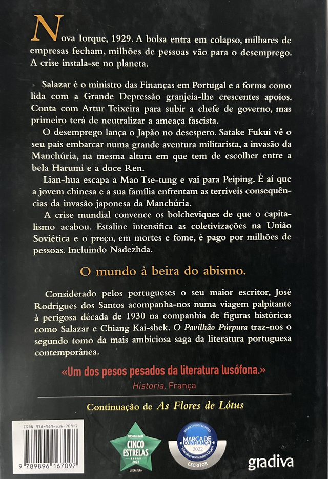 O PAVILHÃO PÚRPURA (Série: Saga do Lótus 2)