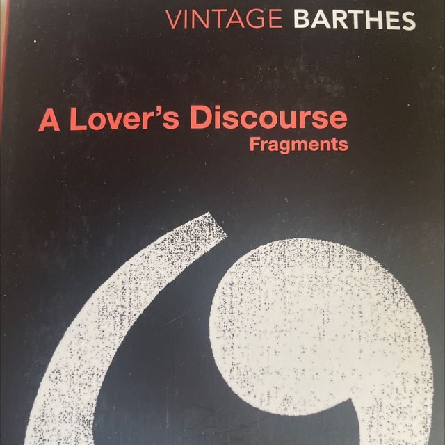 Barthes A Lover’S Discourse