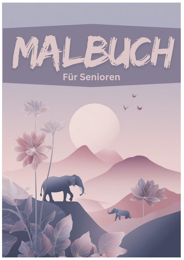 Malbuch für Senioren 