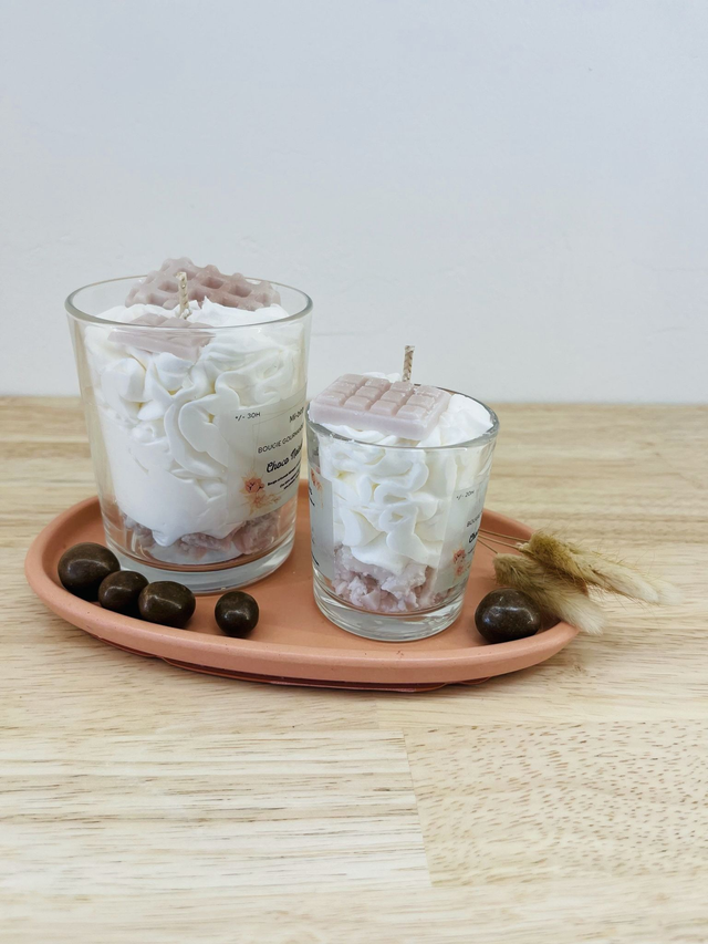 Bougie gourmande : Choco Noisettes