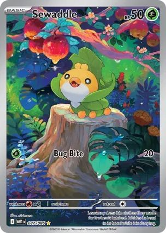Sewaddle - 087/086 (Illustration Rare)