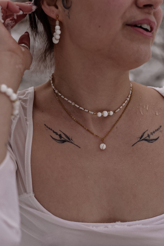 Collier Deities • L'étreinte enneigée