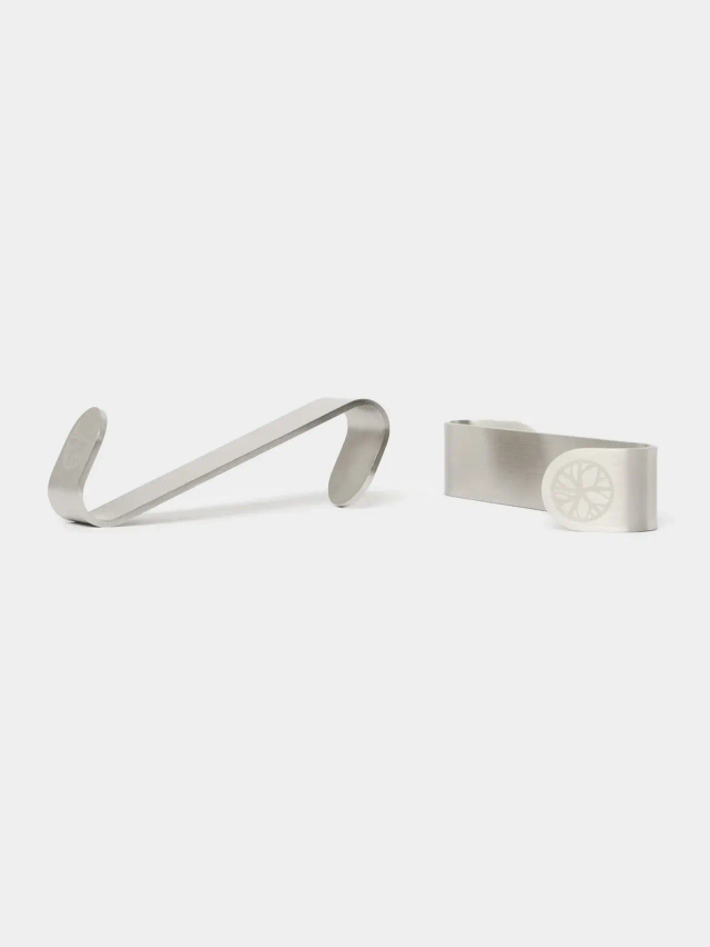 Woodupp S-Hook BM1 & BM2, Stainless Steel, (2 pcs)