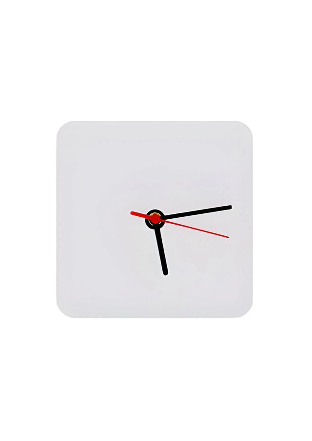Square MDF Clock - 22.8cm