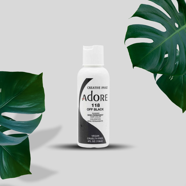 ADORE COLOR - NO 118 OFF BLACK 118ML