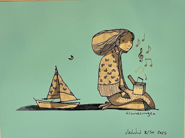 "ERINNERUNGEN" - Mehrdad Zaeri - Print A3