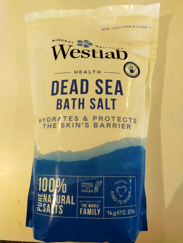  Dead Sea Bath Salt 1kg (Westlab) 91906