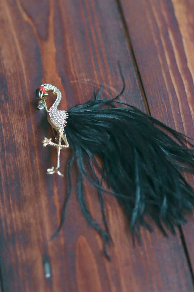 Broche • Flamingo chic