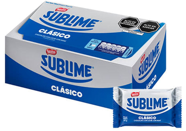 Chocolate Sublime Caja X 24