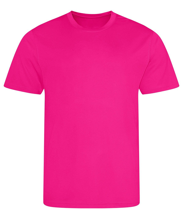 Custom Adult Just Cool T Shirt Hyper Pink