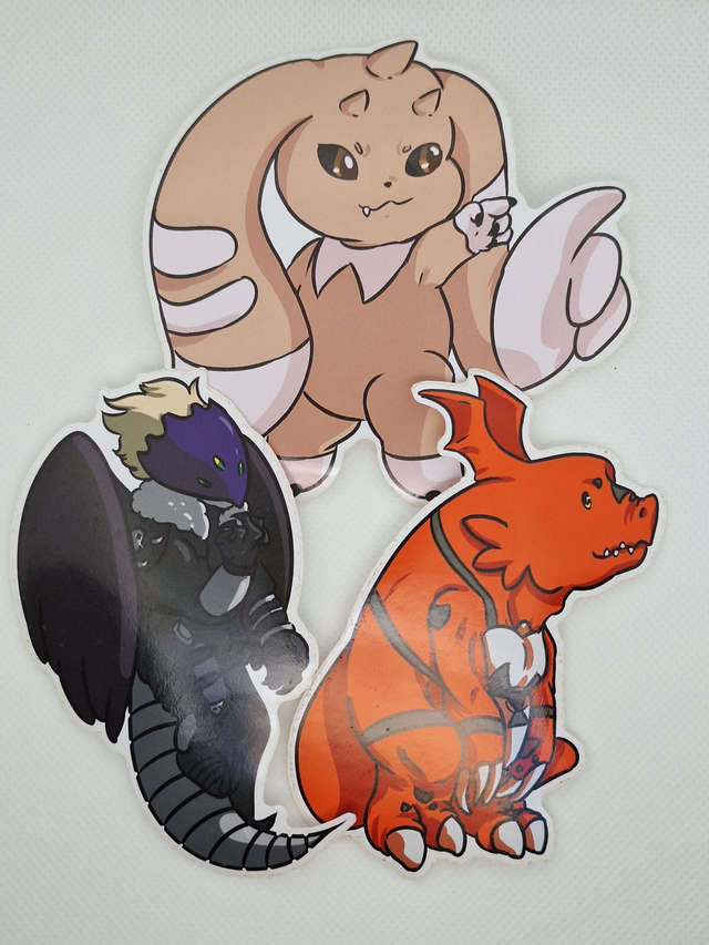 Digimon Stickers