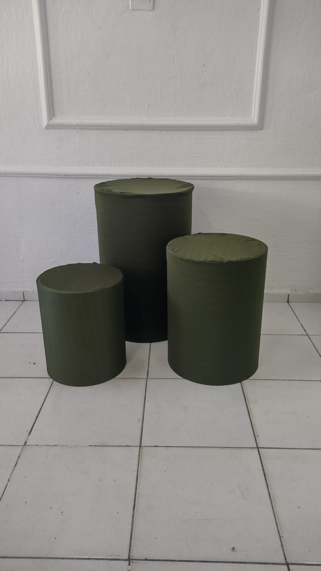 CILINDROS COM CAPAS LISAS - LOCAÇÃO 