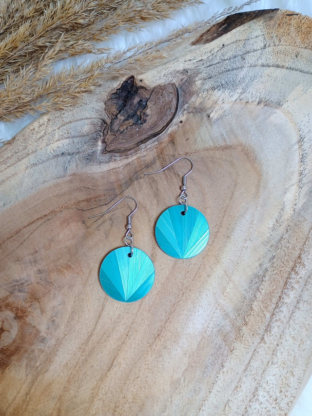 Boucles d'oreilles SIMPLE Éventail