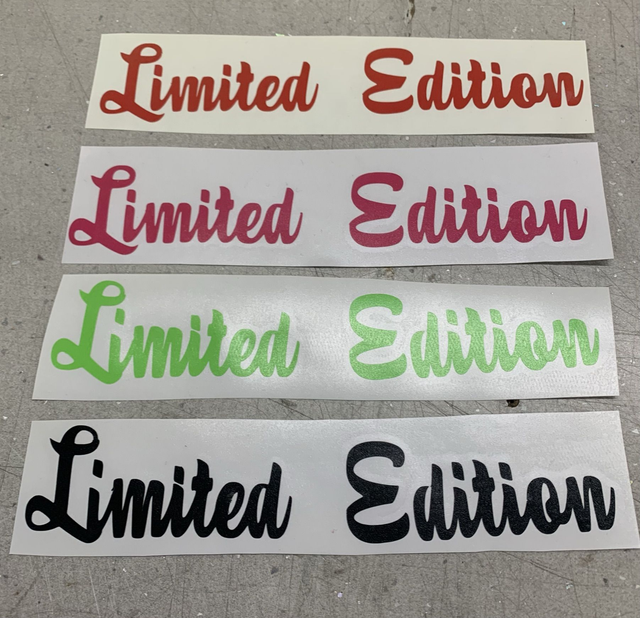 Limited Edition Sticker 