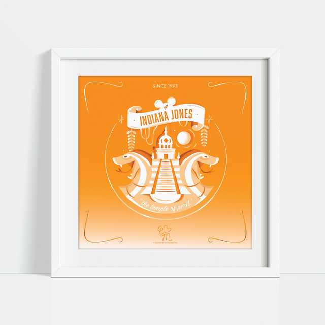 Illustration Attractions Légendaires | 04 Indiana Jones