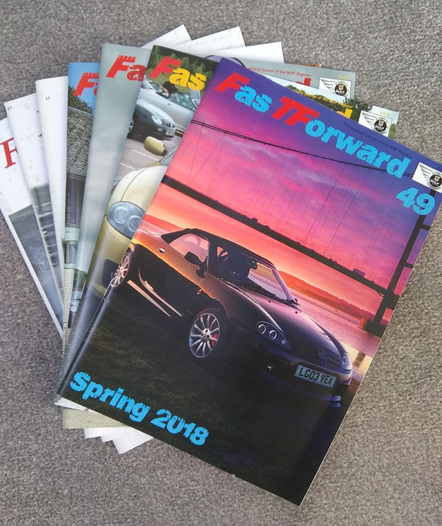 x FasTForward 2018-2019 Back copies