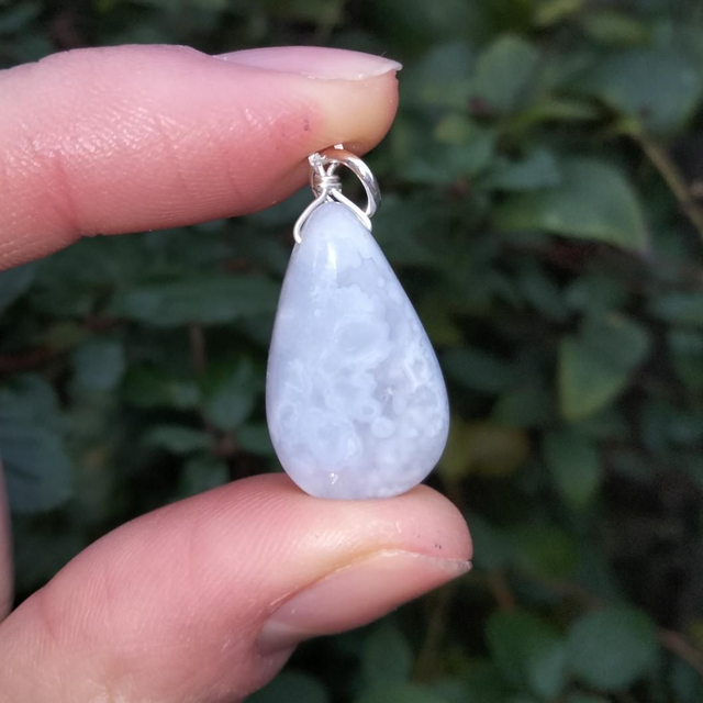 Blue Lace Agate Drop 5