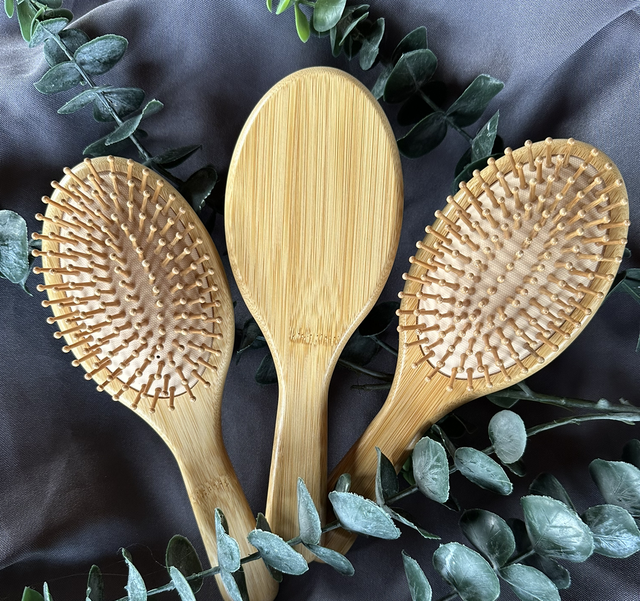 Bamboe haarborstel 
