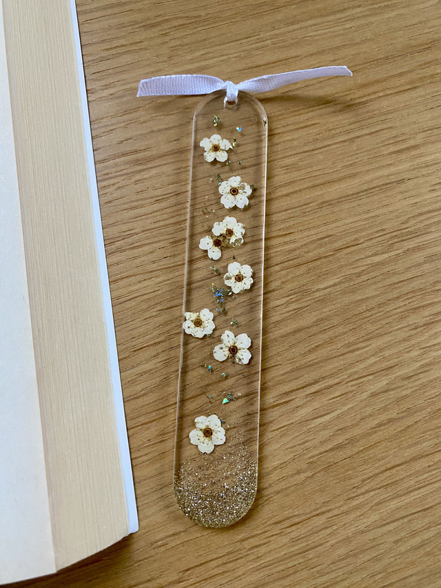 Marque page arrondi - spirée