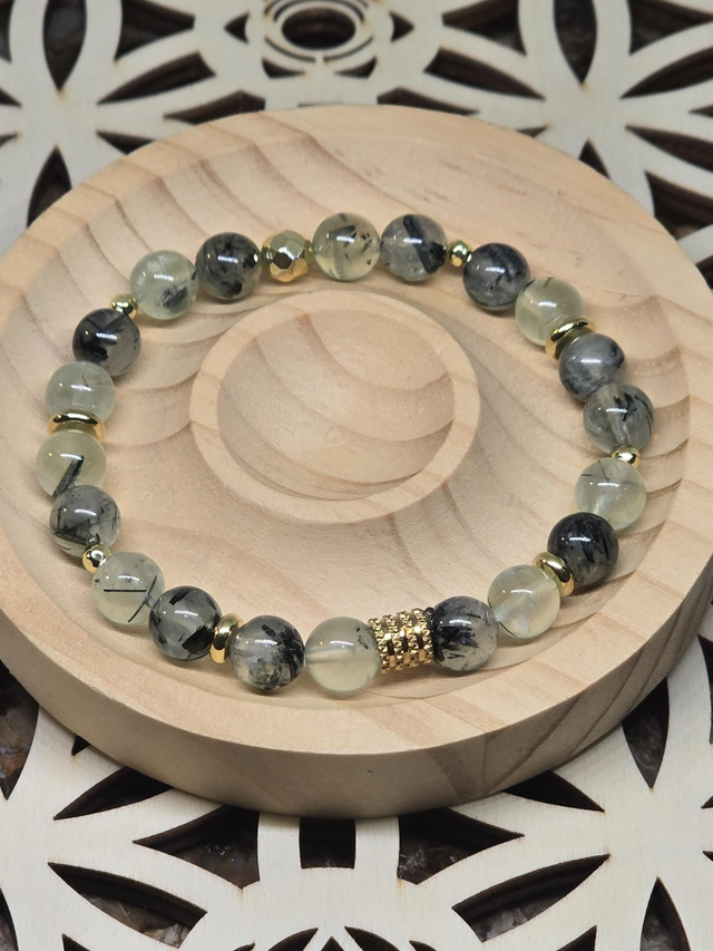 Bracelet Phrénite 0,8 cm 