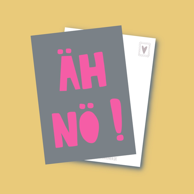 Äh Nö! - Postkarte