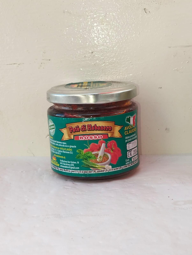 Paté di habanero rosso 