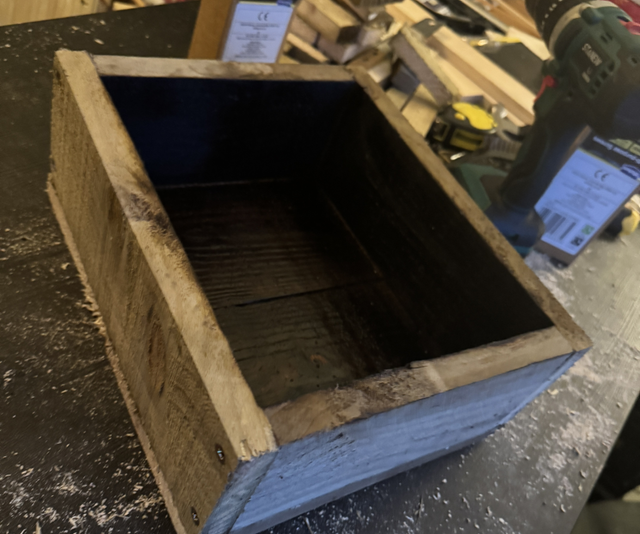 Handmade Wooden Seed Tray