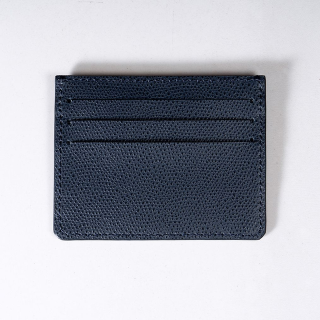 Portacarte | Blu Leather - Mr. Trevis