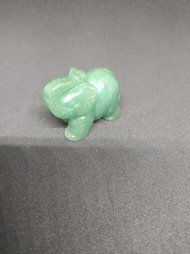 Éléphant en aventurine