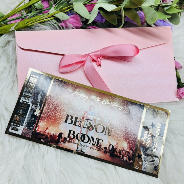 Any event design your own gift ticket