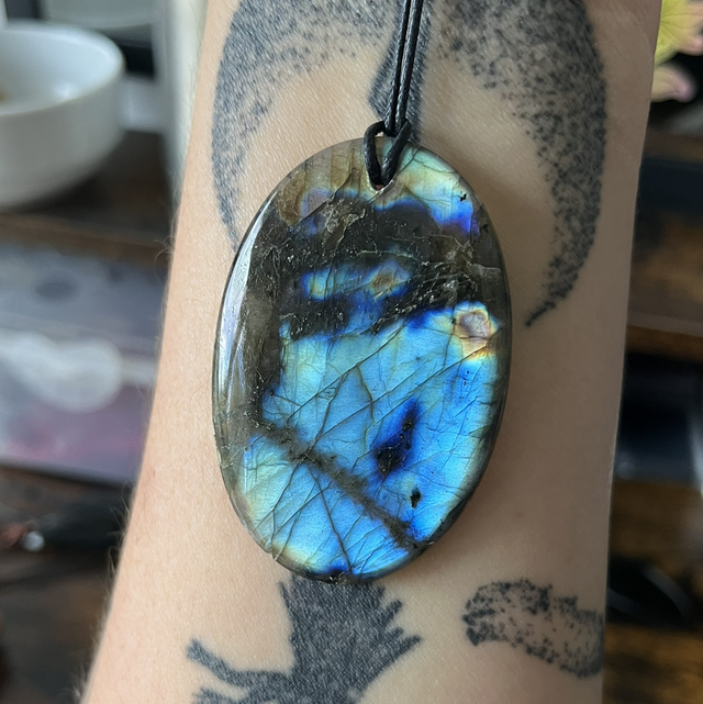 Pendentif en Labradorite