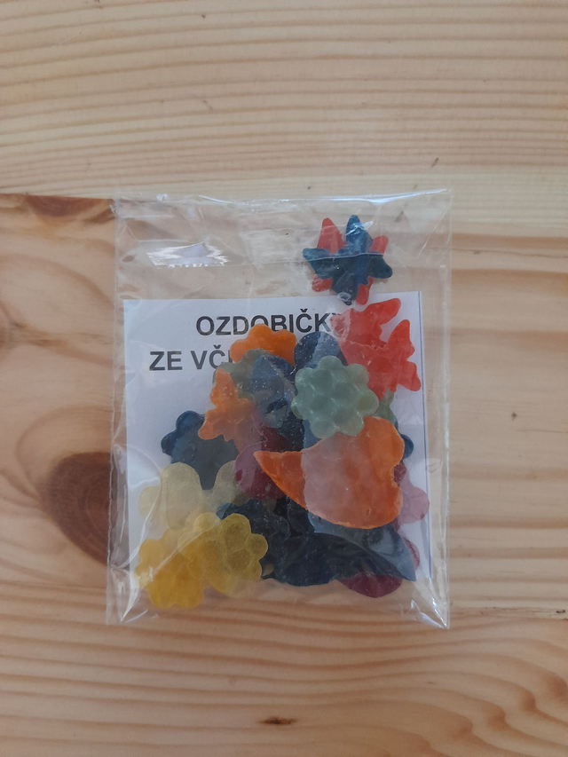 Ozdoby k sadě na vyrábění  - letní