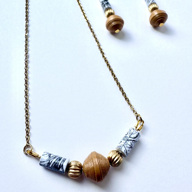 Parure « Papiérine »