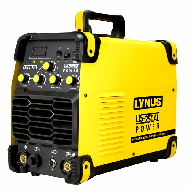 LIS-250AL - INVERSOR DE SOLDA ALUMÍNIO LYNUS 200A