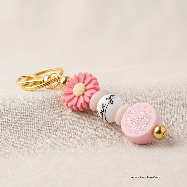 Porte-clé "It's a girl" - Naissance