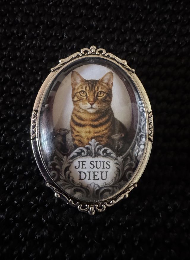 Broche chat Bengal