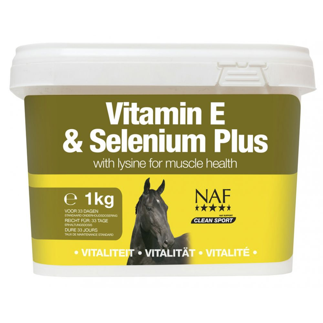 Soutien musculaire NAF Vitamine E &amp; Sélénium Plus