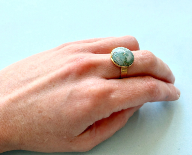 Bague « Reflet de Sève »