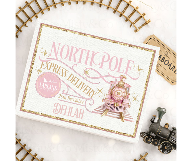 Personalised Magnetic Christmas Eve Gift Box