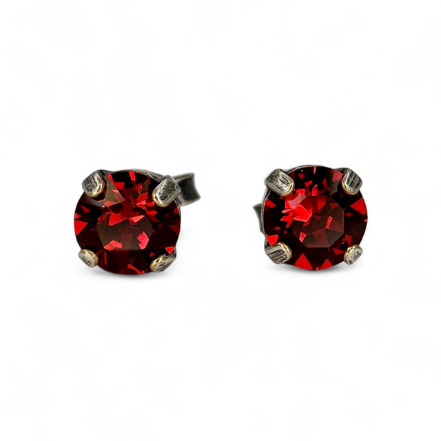 Ohrstecker KLASSIK SMALL Scarlet, Rot
