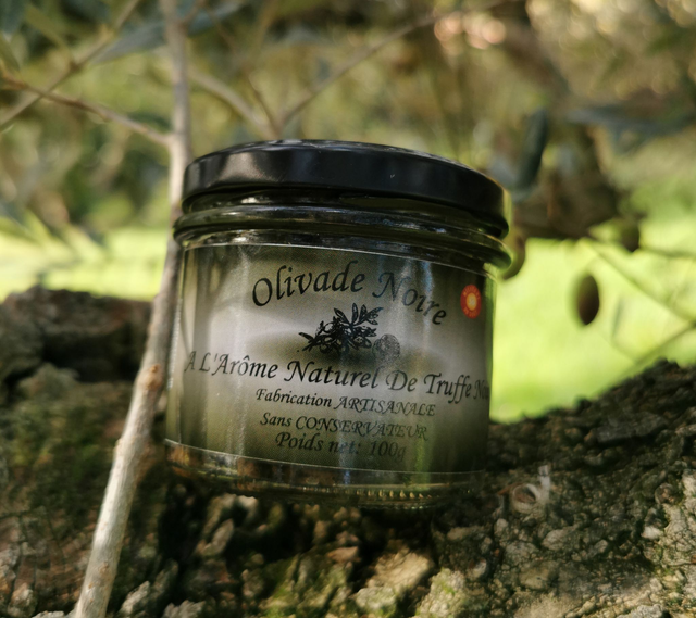 Olivade à l&#039;Arôme Naturel de Truffe Noire 100g