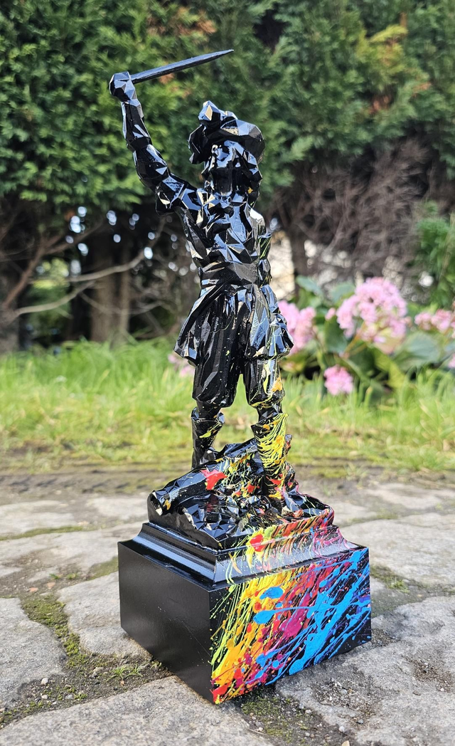 Statue Pop Jean Bart noir / multi