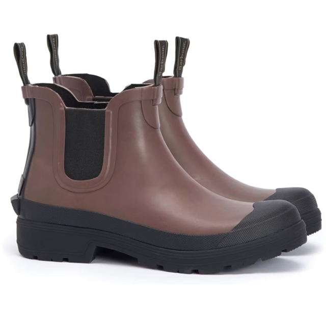 Barbour Storm Regenlaars Sand Black