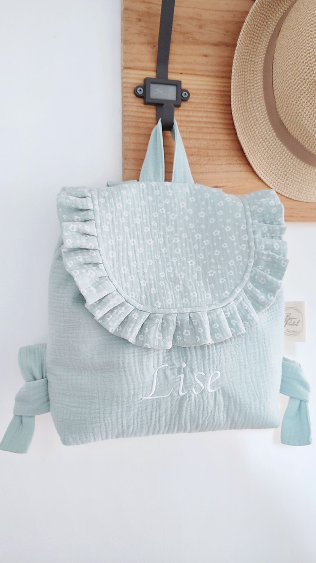 Sac à dos avec broderie