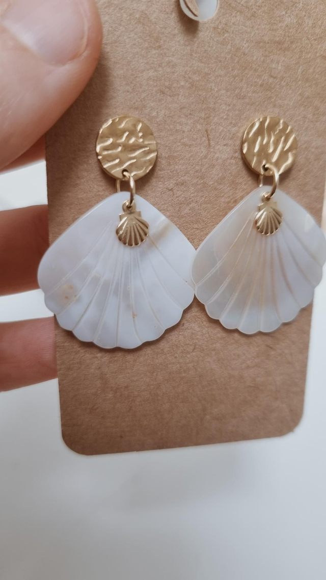 Boucles d’oreilles 🦪
