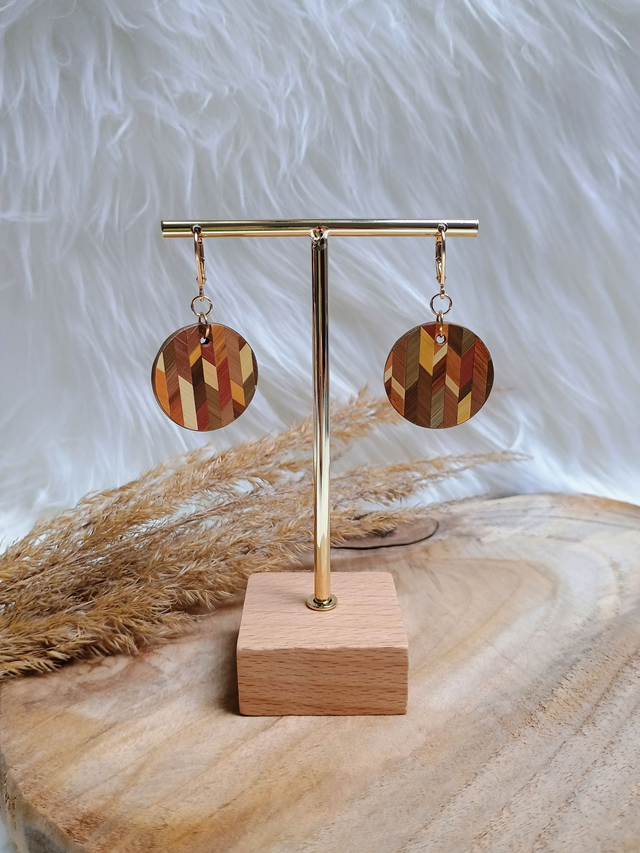 Boucles d'oreilles SIMPLE Chevron