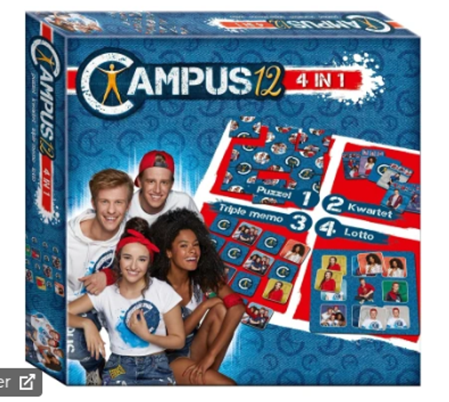 Campus 12 4 in 1 boordspeel