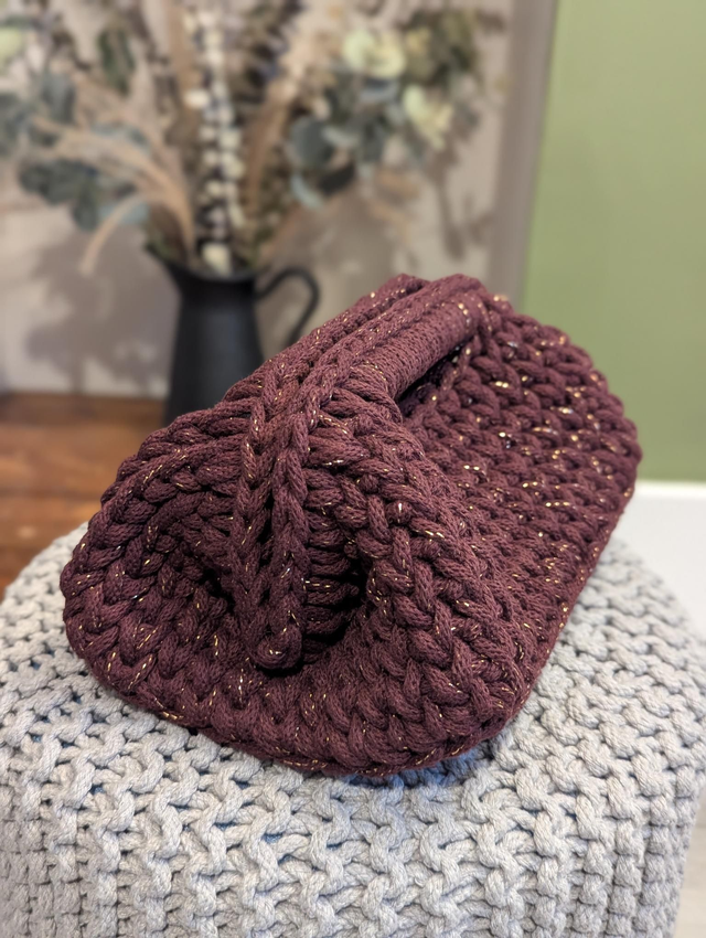 Made To Order Handmade Clutch Bag (Metal handle)